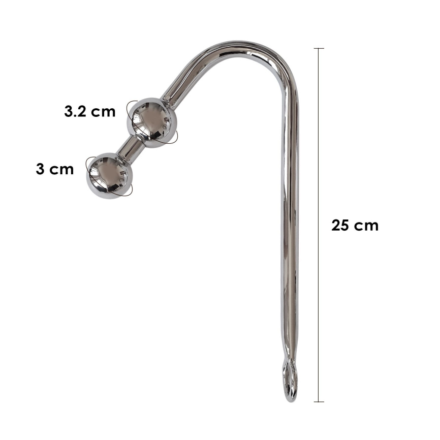 Бондажний набір із металевим анальним гаком №3 Art of Sex Blanca Bondage set with anal hook №3 фото 2