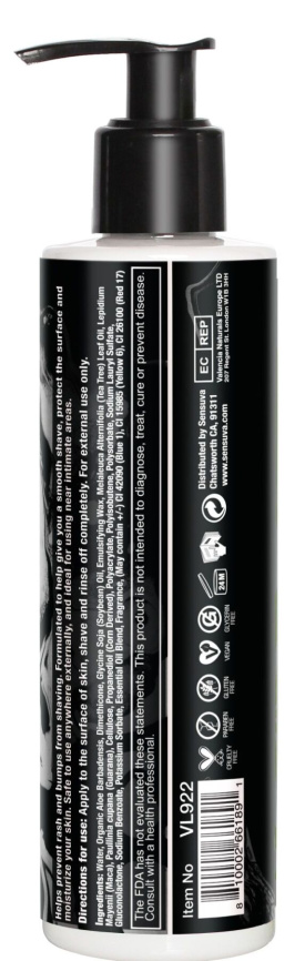 Крем для гоління Sensuva ELXYR Shaving Cream - Dark Temptations (236 мл) фото 2