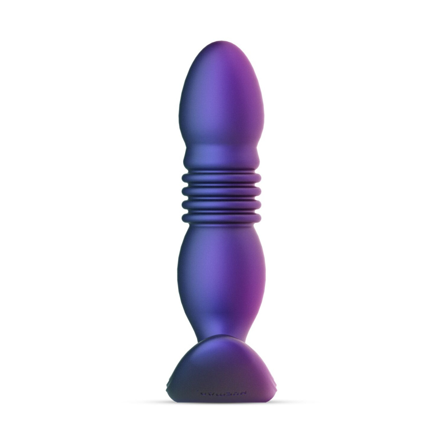 Анальна пробка з вібрацією та пульсацією Hueman - Supernova Thrusting Buttplug фото 3