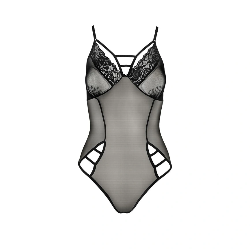 Боди Passion MELANIA BODY L/XL, black фото 6