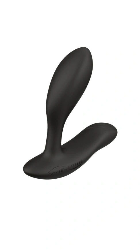 Смарт-вибромассажер простаты We-Vibe Vector+ CHARCOAL BLACK, пульт ДУ, регулируемый угол наклона фото 3