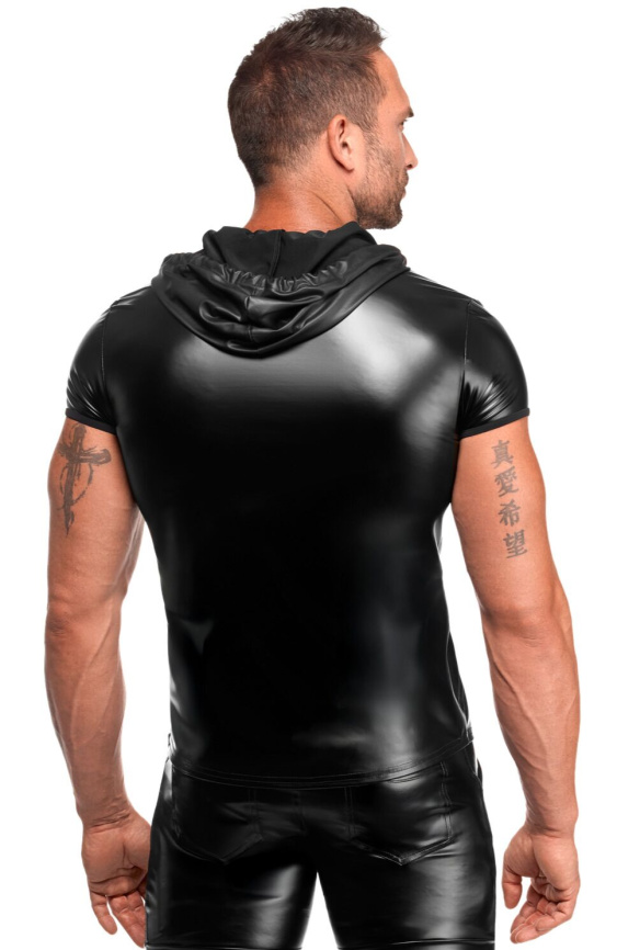 Чоловіча футболка з капюшоном Noir Handmade H085 Vexen hooded T-shirt XXL фото 3