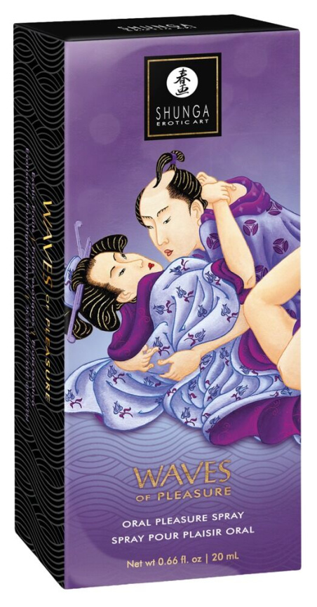 Спрей для посилення слиновиділення Shunga Waves of Pleasure Exotic Fruits фото 4