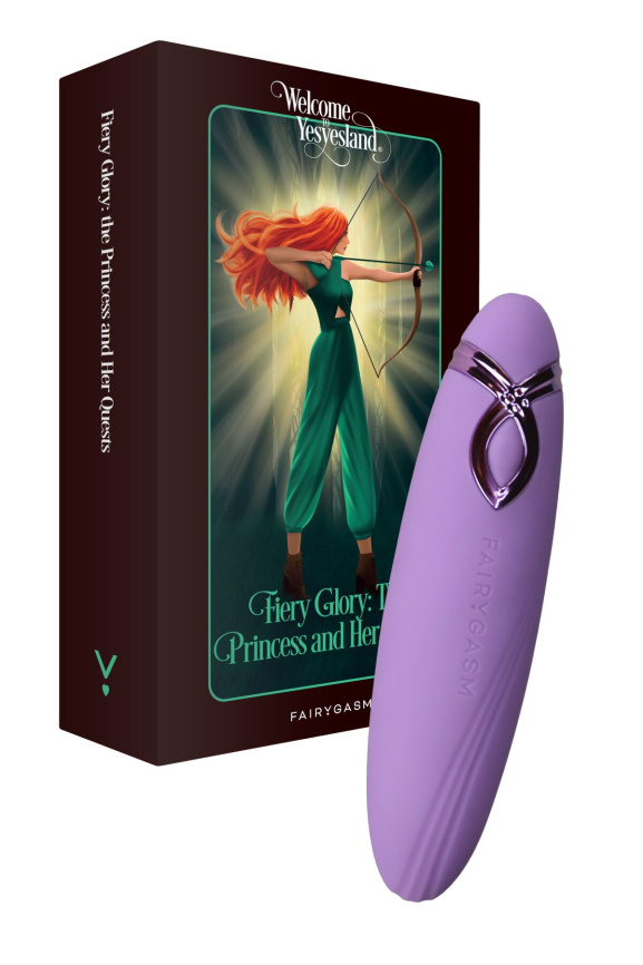 Мінівібратор FairyGasm PleasureArrow violet фото 1