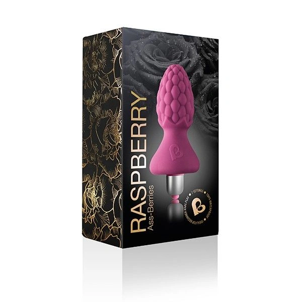 Анальный вибростимулятор Rocks Off Ass-Berries 7 Raspberry фото 4