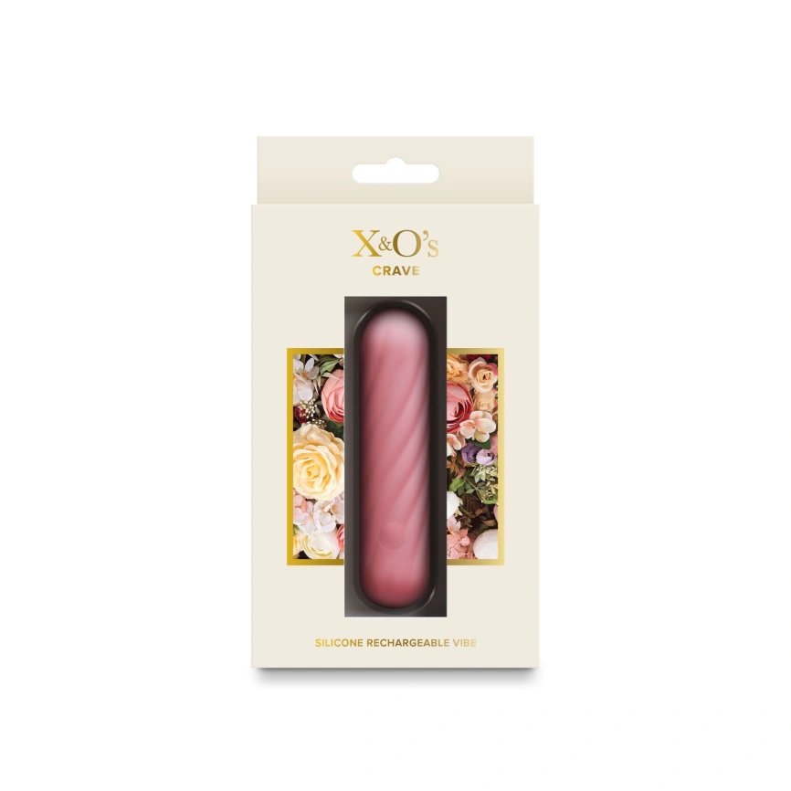 Минивибратор NS Novelties X&O's - Crave - Light Pink фото 3