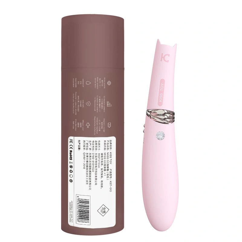 Вакуумный стимулятор с вибрацией KISTOY Miss CC Pink, можно использовать как вибратор, диам. 3,6см фото 5