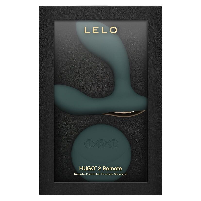 Масажер простати LELO Hugo 2 Remote Green, 2 мотори, дуже потужний, пульт ДК фото 4