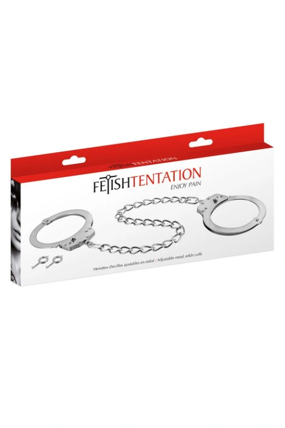 Поножи Fetish Tentation Adjustable metal ankle cuffs фото 4