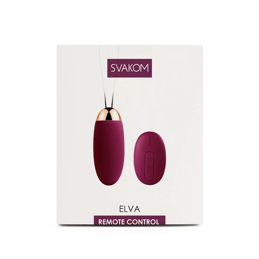 Виброяйцо с пультом управления Svakom Elva Violet фото 8