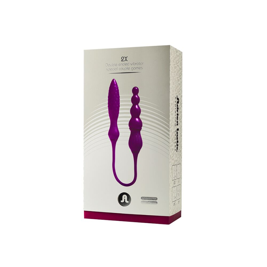Вібратор двосторонній Adrien Lastic AD-2X з пультом LRS фото 7