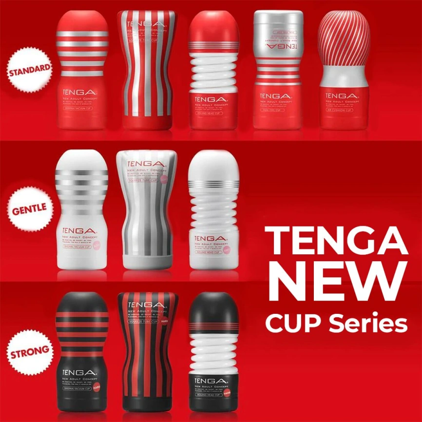 Мастурбатор Tenga Deep Throat (Original Vacuum) Cup (глубокая глотка) Strong с вакуумной стимуляцией фото 10
