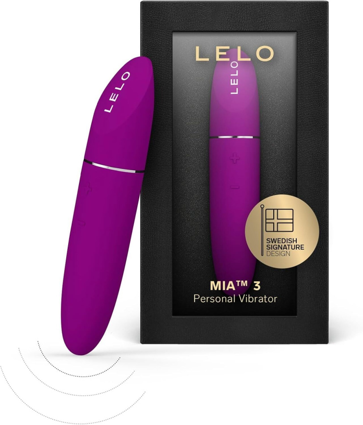 Шикарна віброкуля LELO Mia 3 Deep Rose фото 8