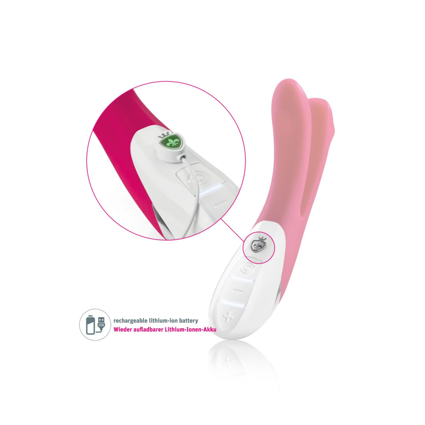 Вібратор Mystim Bon Aparte Pink фото 5