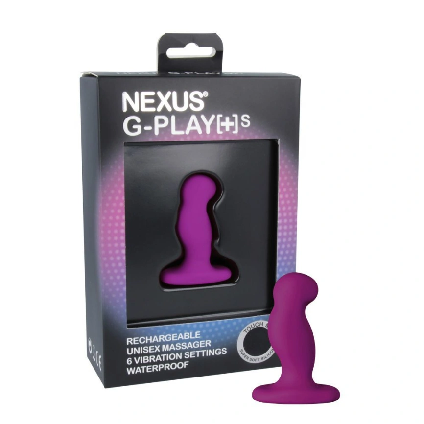 Вибромассажер простаты Nexus G-Play Plus S Purple, макс диаметр 2,3 см, перезаряжаемый фото 2
