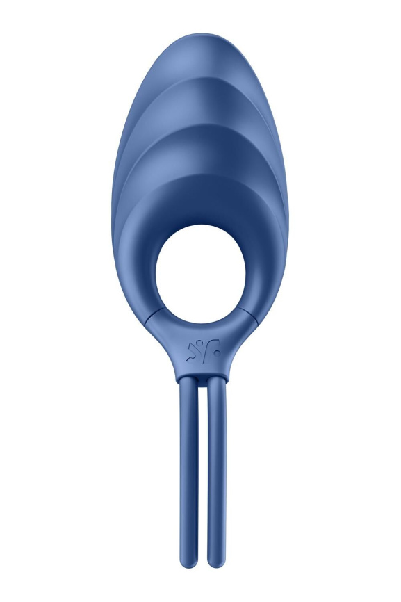 Ерекційне віброкільце-ласо Satisfyer Swordsman Blue, міцна фіксація, 10 режимів, потужний мотор фото 4