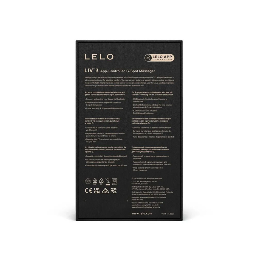 Вібратор LELO Liv 3 Powder Blue фото 4