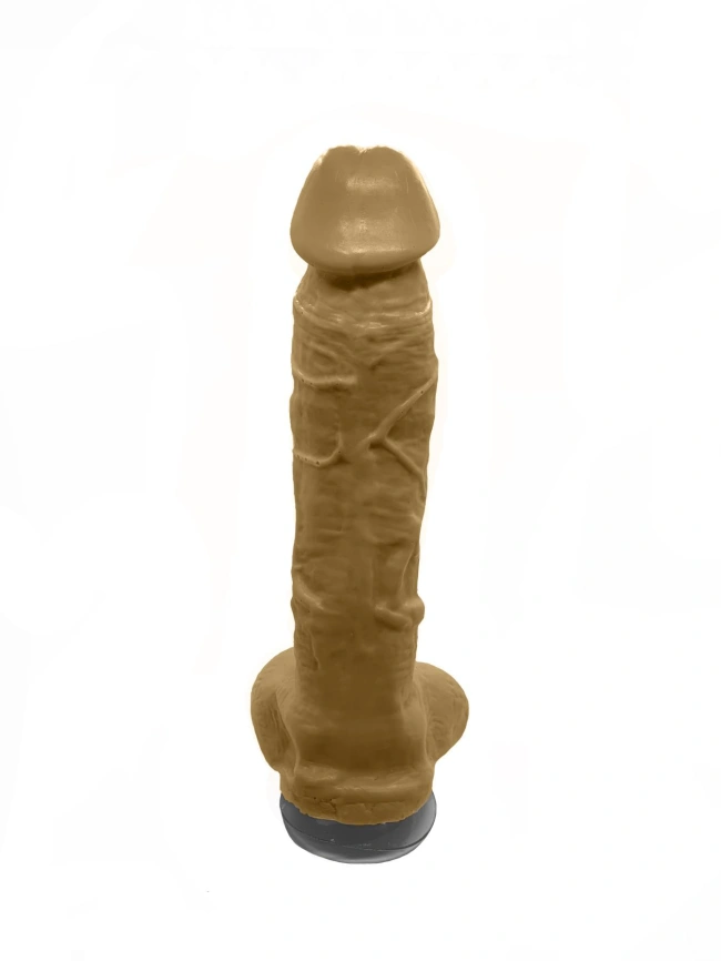 Мыло в форме пениса Чистий Кайф Brown size XL, крафтовое мыло-член, натуральное фото 2