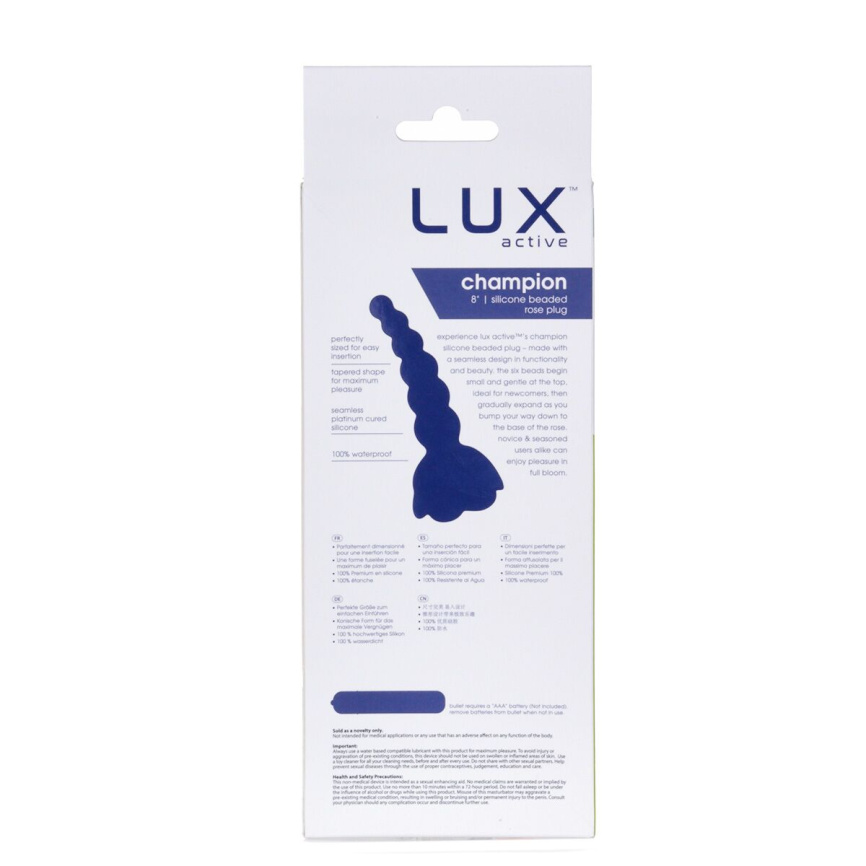 Анальний ланцюжок Lux Active с розой - Champion Rose фото 12