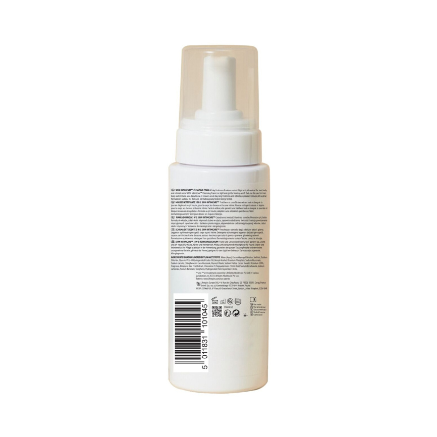 Розпродаж! Піна для інтимного догляду SKYN Intimicare 3in1 Cleansing Foam 200мл (термін 30.06.2026) фото 2