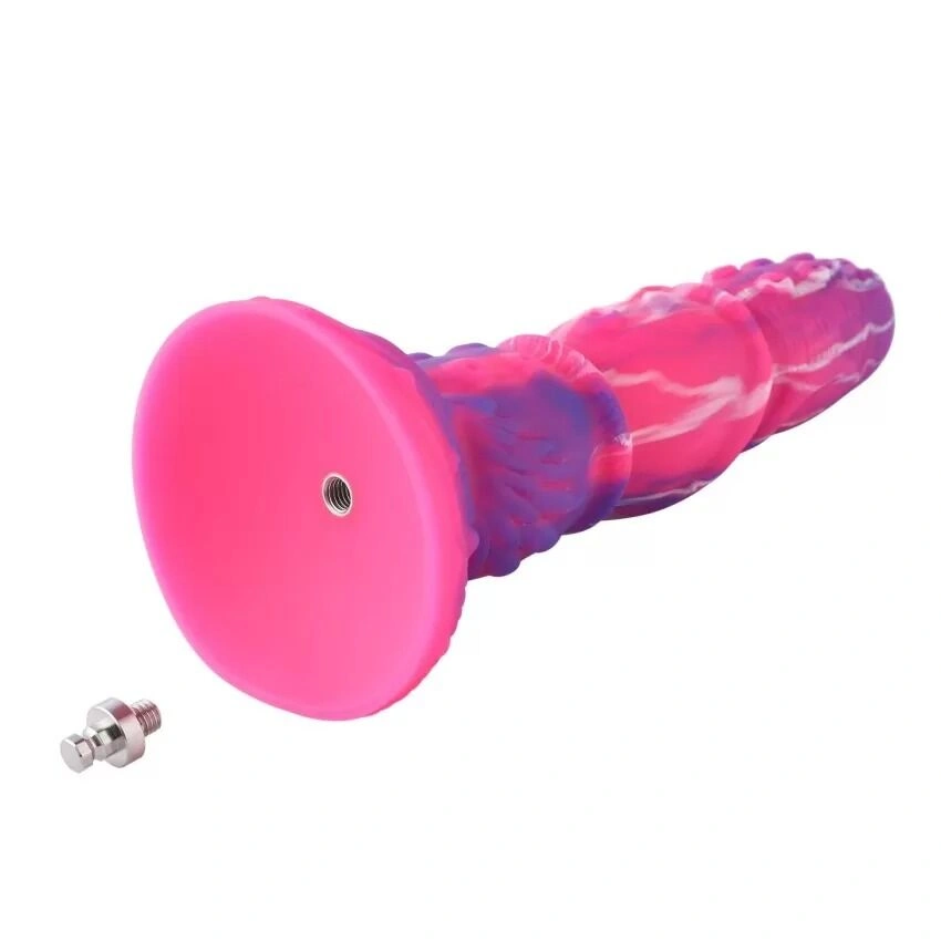 Фаллоимитатор для секс-машин Hismith Tentacle Silicone Dildo Monster Series, KlicLok и присоска фото 6