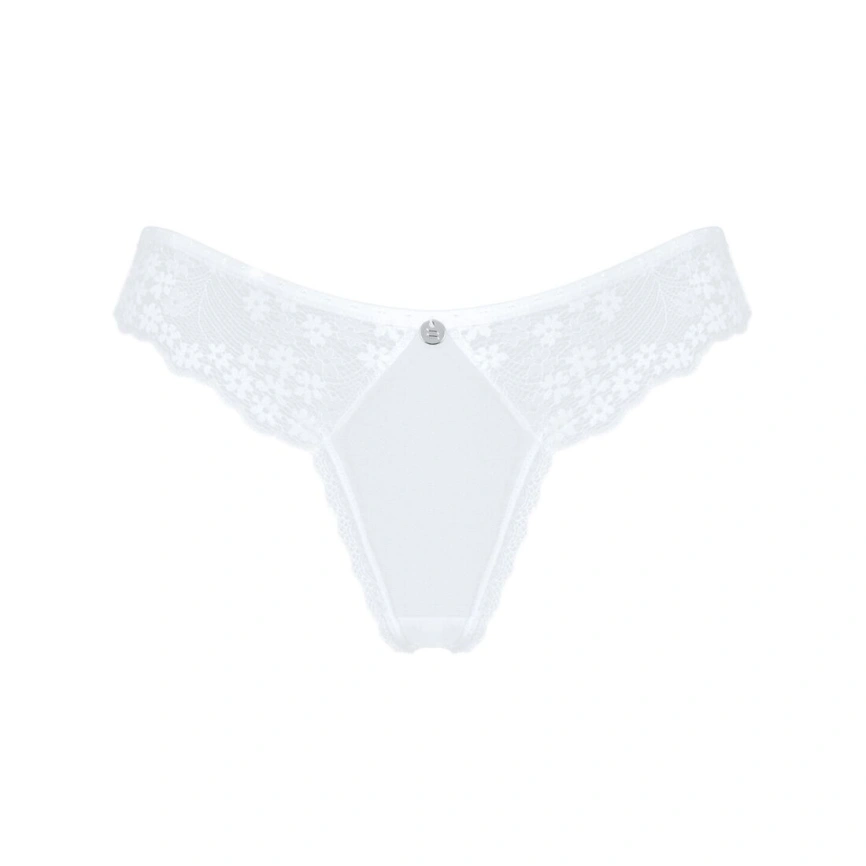 Полупрозрачные трусики Obsessive Heavenlly panties XS/S, открытые ягодицы фото 12