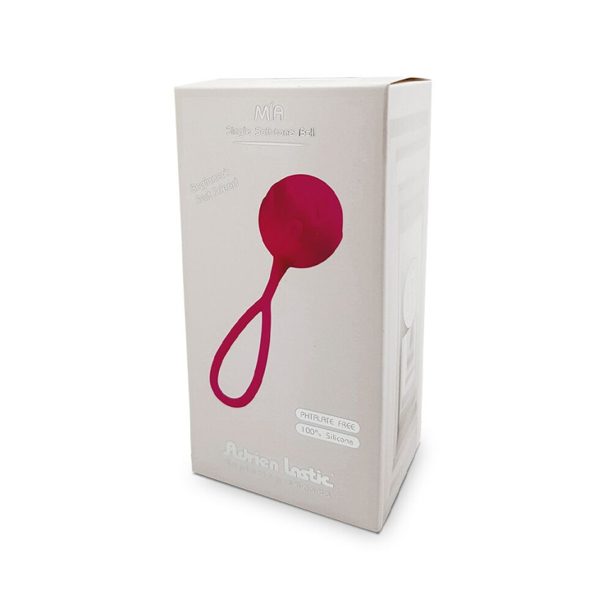 Вагінальні кульки Adrien Lastic Geisha Lastic Balls Mía Magenta (L), діаметр 4 см, маса 42 г фото 3