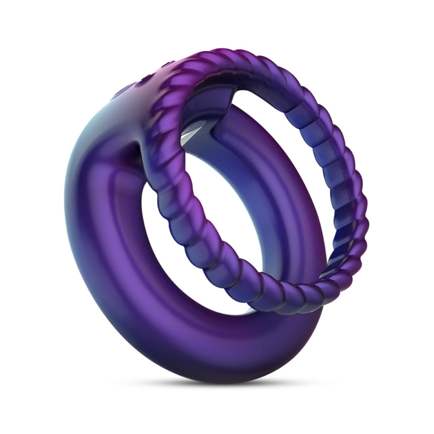 Ерекційне віброкільце Hueman - Jupiter Vibrating Cock and Ball Ring фото 1