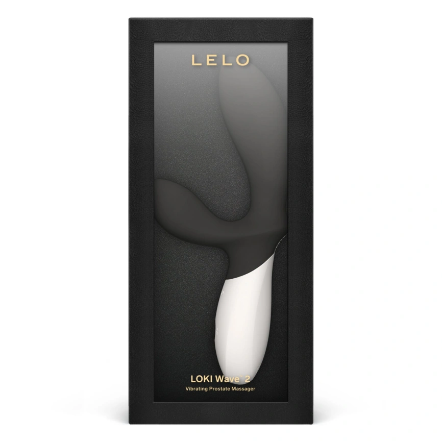 Массажер простаты LELO Loki Wave 2 Black, 2 мотора, манящее движение + вибрация фото 4