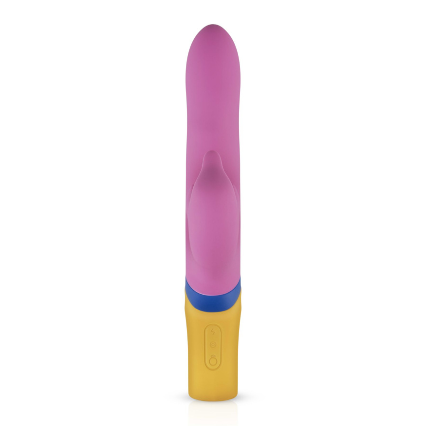 Вібратор-кролик з ротацією PMV20 Copy - Dolphin Vibrator фото 4