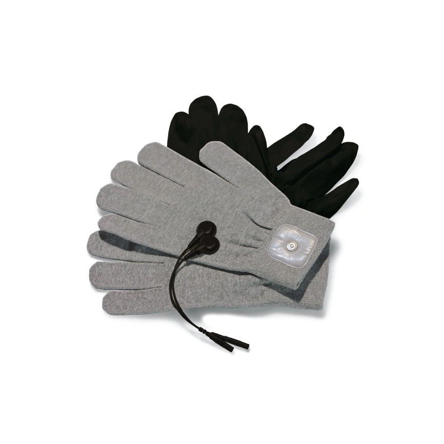 Перчатки для электростимуляции Mystim Magic Gloves, очень нежное воздействие фото 5