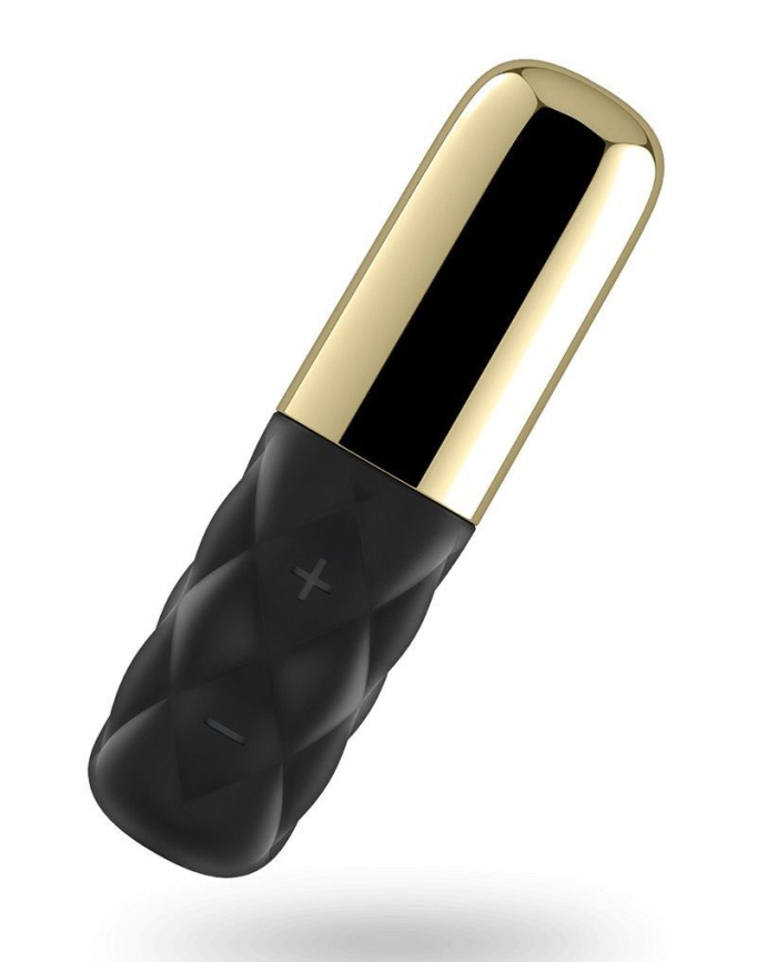 Потужний мінівібратор Satisfyer Sparkling Darling Gold зі знімним ковпачком, 16 режимів роботи фото 2