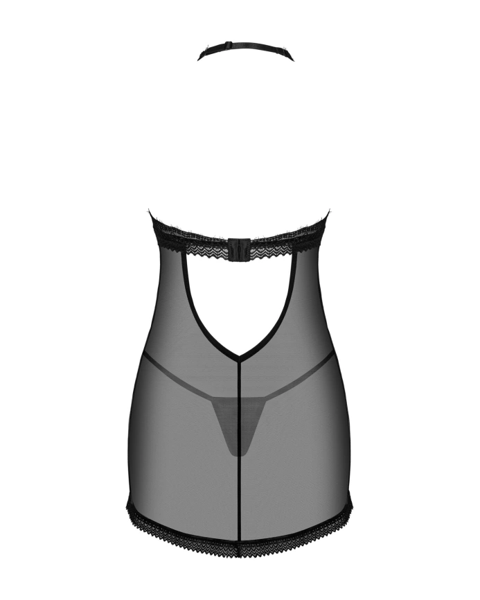 Пеньюар Obsessive Medilla chemise & thong XL/2XL фото 4