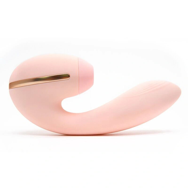 Вакуумный вибратор KISTOY Tina Mini Light Pink, вагинально-клиторальный фото 2