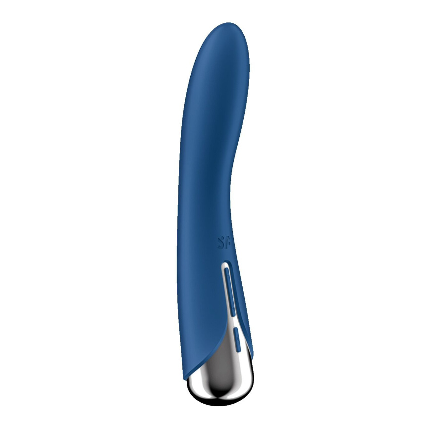 Вібратор точки G з обертанням Satisfyer Spinning Vibe 1 Blue, 2 мотори фото 5