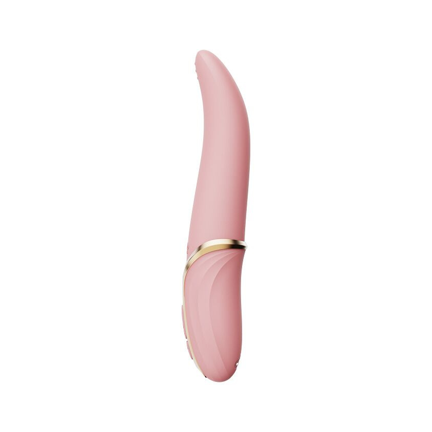 Вібратор Zalo – EVE Sakura Pink, вібрація + ротація, імітація язичка, підігрів до 39 °C фото 2