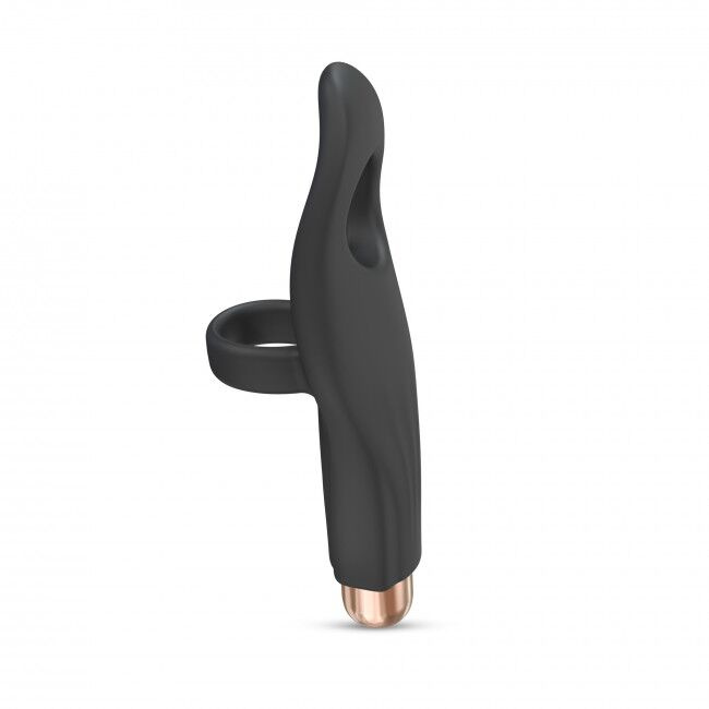 Вібратор на палець Love To Love Tickle me - BLACK ONYX перезаряджається, 3 варіанти використання фото 3