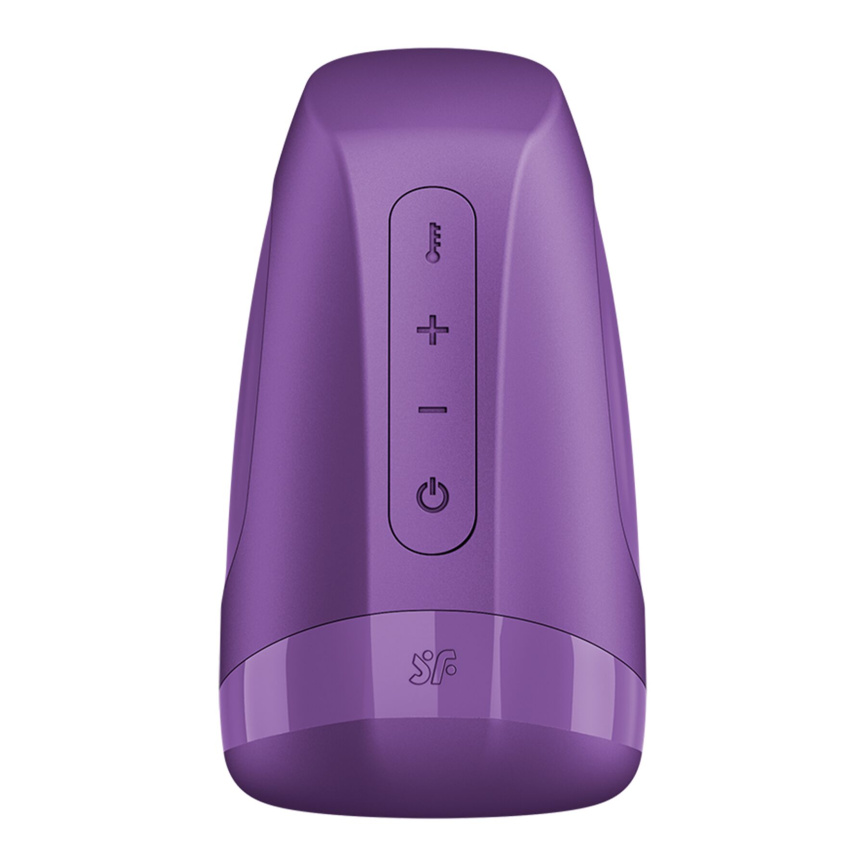 Мастурбатор Satisfyer Men Heat Vibration Battery Series імітатор мінету, підігрів та вібрація фото 4