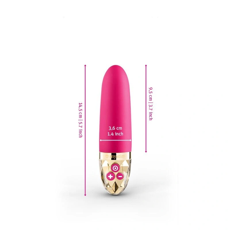 Вибратор Mystim Sleak Freak Pink, 8 режимов, внутренняя и внешняя стимуляция фото 11