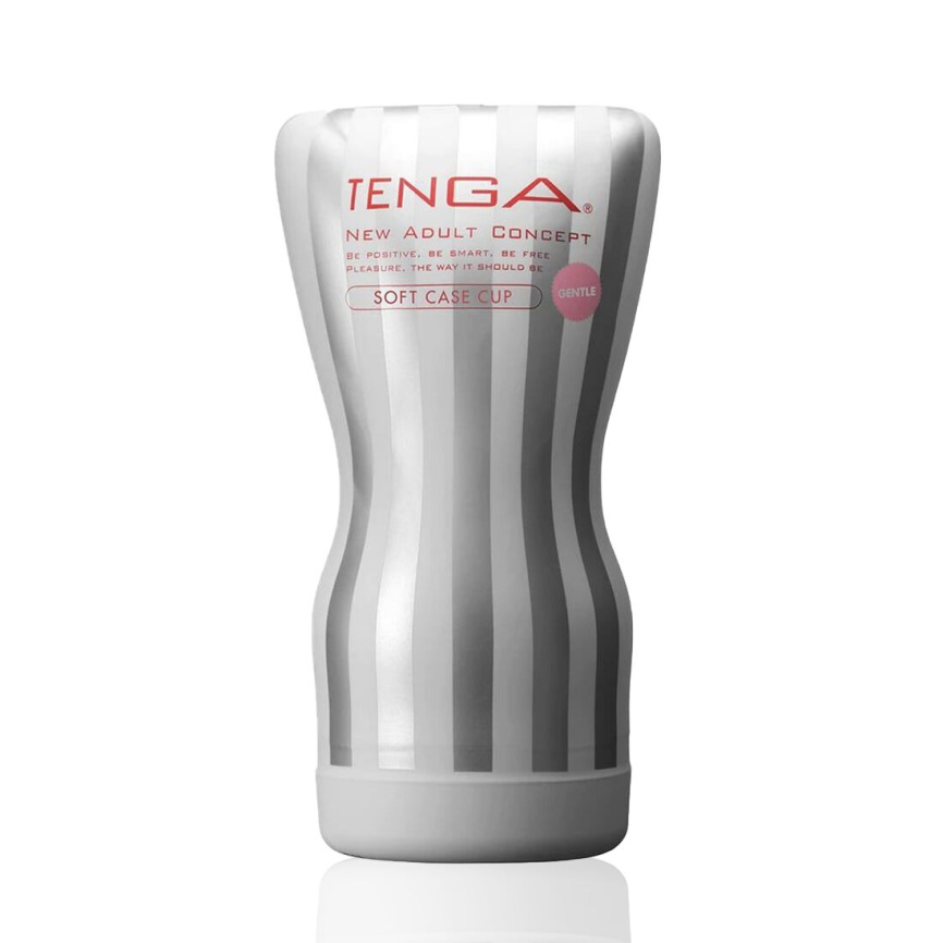Мастурбатор Tenga Soft Case Cup (м’яка подушечка) Gentle стискуваний фото 1