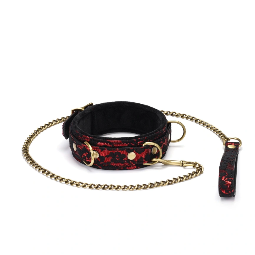 Ошейник с поводком Liebe Seele Victorian Garden Collar with Leash фото 1