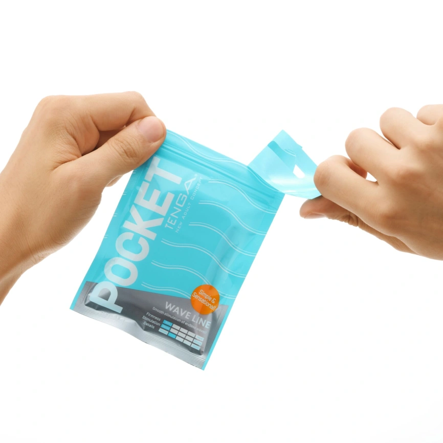 Мастурбатор TENGA Pocket Wave Line фото 3