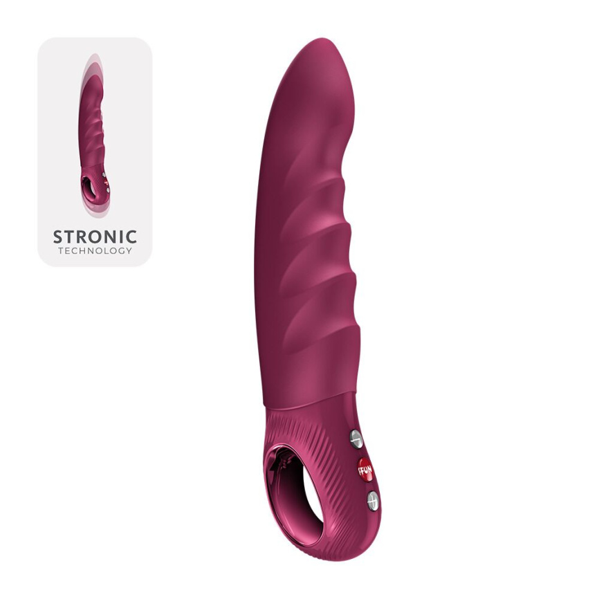 Пульсатор Fun Factory Stronic Deep, Wine Red, 8 режимів роботи, перезаряджуваний фото 1