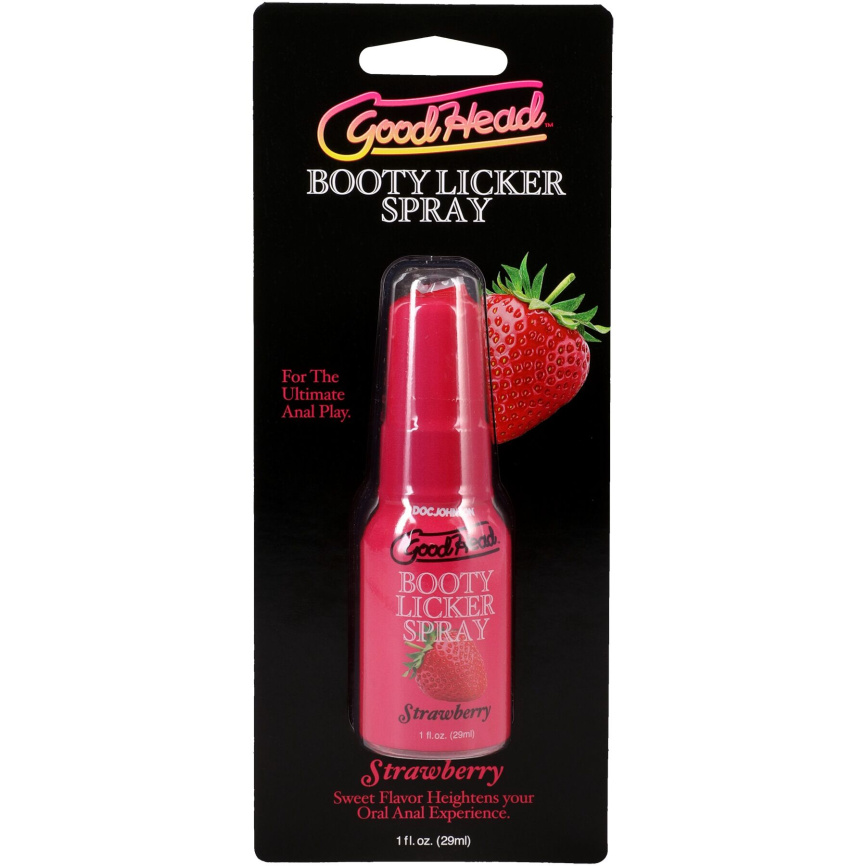 Спрей для анілінгусу Doc Johnson GoodHead Booty Licker Spray — Strawberry 29 мл фото 2