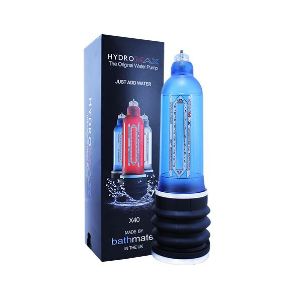 Гідропомпа Bathmate Hydromax 9 Blue, для члена довжиною від 18 до 23см, діаметр до 5,5 см фото 2