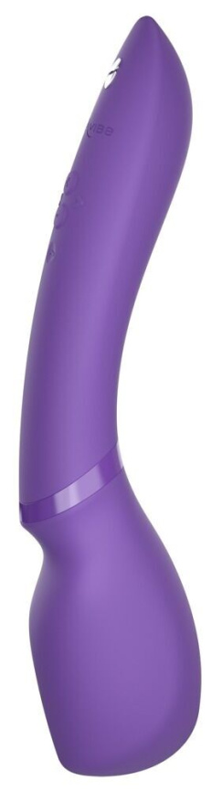 Смарт-вібромасажер We-Vibe Wand 2 Purple, дуже потужний, функція Smart Silence фото 3