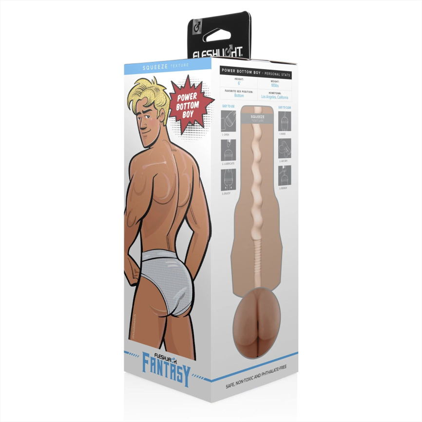 Мастурбатор Fleshjack Power Bottom фото 6