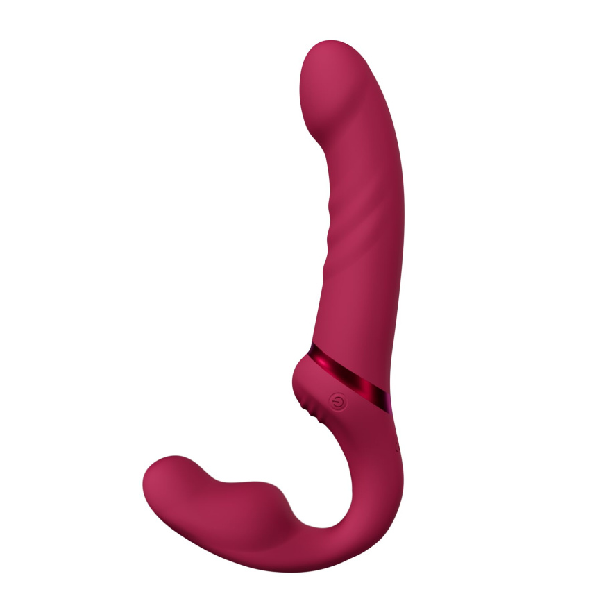 Безремінний смарт-страпон Lovense Lapis vibrating strapless strap-on, 3 мотори фото 2
