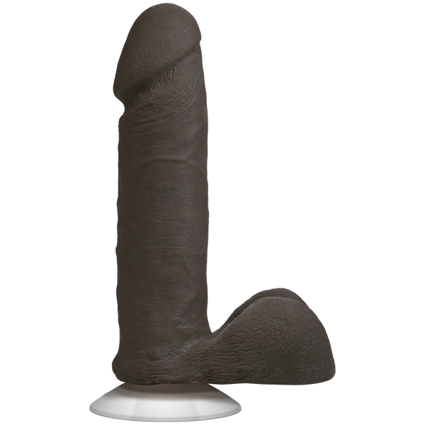 Фаллоимитатор Doc Johnson The Realistic Cock 6 inch Black - ULTRASKYN, Vac-U-Lock, диаметр 4,3см фото 1
