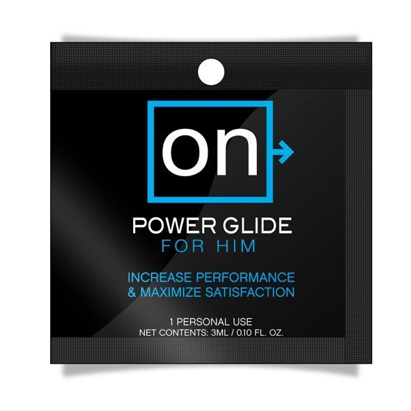 Пробник стимулирующего геля Sensuva - ON Power Glide For Him (3 мл) для суперэрекции фото 1